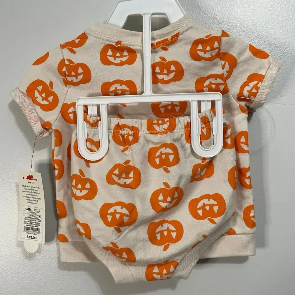 Cat & Jack 3-6 Months Halloween Outfit
